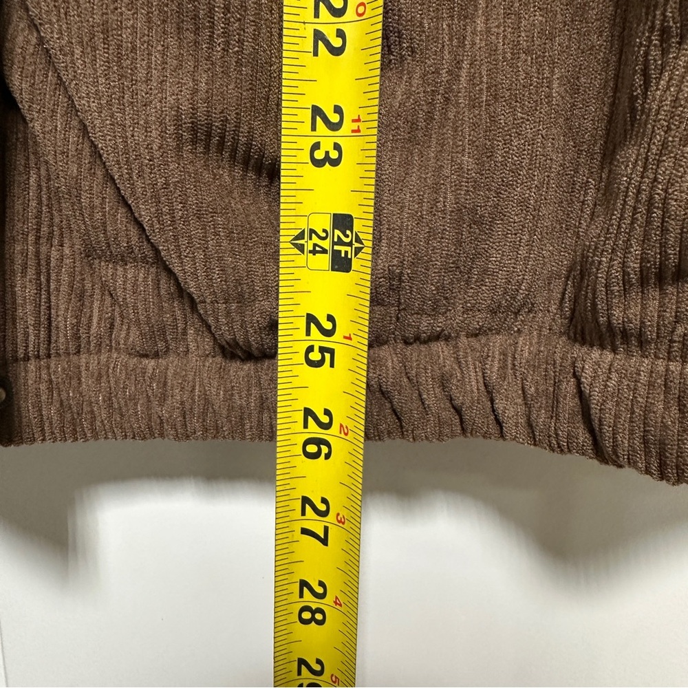 NEW Corded Puffer Jacket Size M - Picture 10 of 10